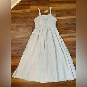 Linen seersucker summer dress from JCrew